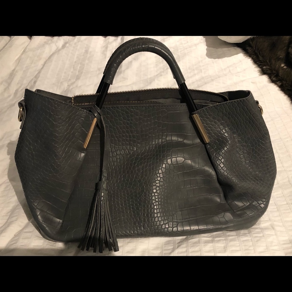 Med hobo leather designer purse from Costa Rica
